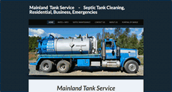 Desktop Screenshot of mainlandtank.com